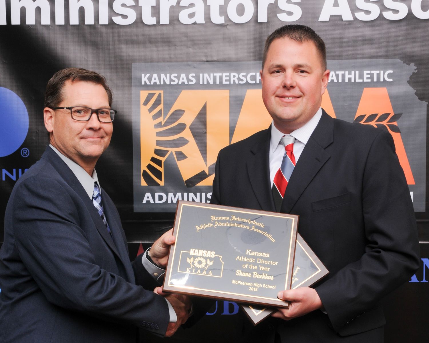 Shane Backhus - District 1 and AD of the Year
